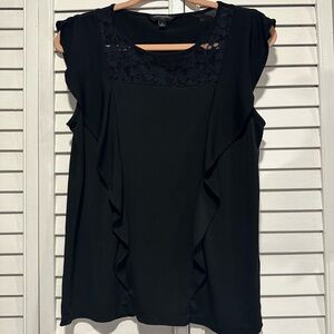 Banana republic small black blouse